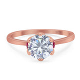 Art Deco Round Natural Stone Halo Ring