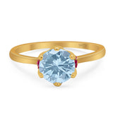 Art Deco Round Natural Stone Halo Ring