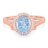 Art Deco Oval Natural Stone Filigree Ring