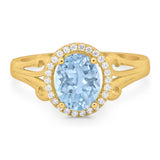 Art Deco Oval Natural Stone Filigree Ring
