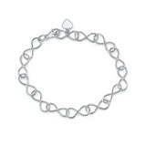 Infinity Link Chain Bracelet