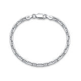 Mariner Link Bracelet Adjustable 925 Sterling Silver