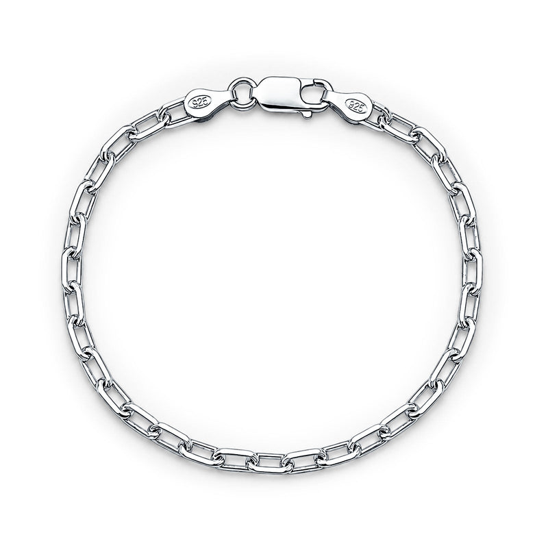 Paperclip Link Adjustable Bracelet
