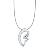  Heart Filigree Pendant 