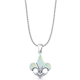  Fleur De Lis Pendant 