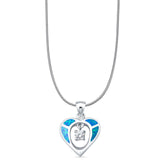  Heart Charm Pendant 