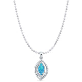 Marquise CZ Pendant 