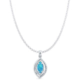 Marquise CZ Pendant 