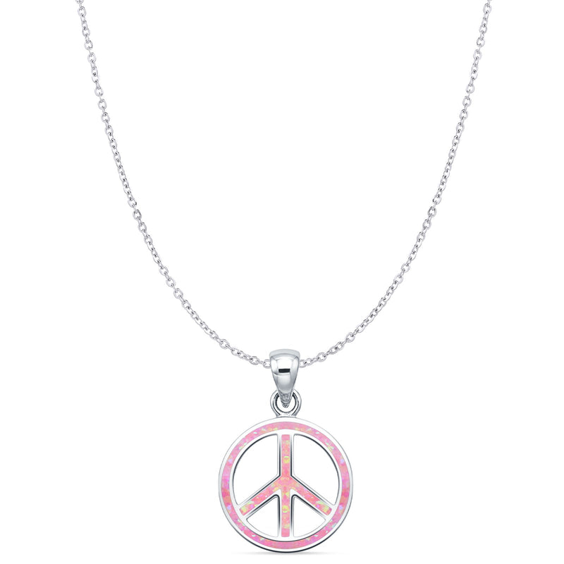Peace Sign Pendant 