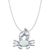  Crab Pendant 