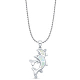  Dolphins Pendant 