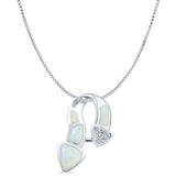 Mosaic Twist Pendant 