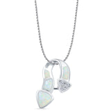 Mosaic Twist Pendant 