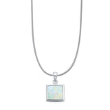 Princess Cut Pendant 