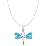  Princess Cut Pendant 