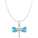  Princess Cut Pendant 