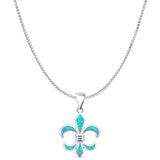  Fleur De Lis Pendant 