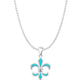  Fleur De Lis Pendant 