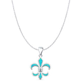  Fleur De Lis Pendant 