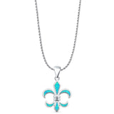  Fleur De Lis Pendant 