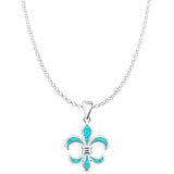  Fleur De Lis Pendant 