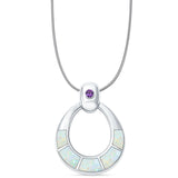 Round Dangle Pendant 