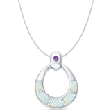 Round Dangle Pendant 