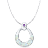 Round Dangle Pendant 