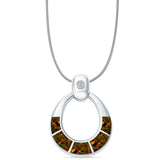 Round Dangle Pendant 