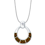 Round Dangle Pendant 
