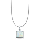 Princess Cut Pendant 
