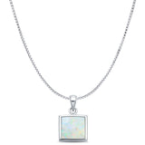 Princess Cut Pendant 