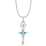 Ballet Dancer Pendant 