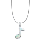 Music Note Pendant