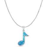 Music Note Pendant