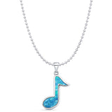 Music Note Pendant