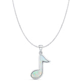 Music Note Pendant