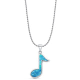 Music Note Pendant