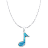 Music Note Pendant