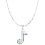 Music Note Pendant