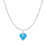 Peace Heart Pendant