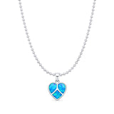 Peace Heart Pendant