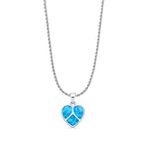 Peace Heart Pendant