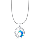 Ocean Wave Pendant
