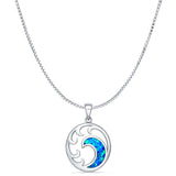 Ocean Wave Pendant