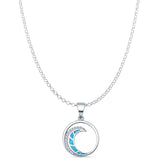 Ocean Wave Pendant