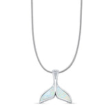 Whale Tail Pendant Necklace