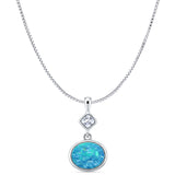 Drop Round Pendant