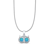 Owl Head Pendant