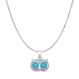 Owl Head Pendant